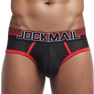 JOCKMAIL Brief - Red large fits like a medium